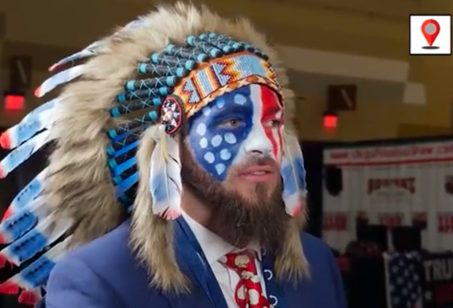 J6 ‘QAnon Shaman’ Jacob Chansley: Kamala Harris Certifying Her Own Election Defeat Proves ‘God Has a Sense of Humor’ (VIDEO) | The Gateway Pundit J6 ‘QAnon Shaman’ Jacob Chansley: Kamala Harris Certifying Her Own Election Defeat Proves ‘God Has a Sense of Humor’ (VIDEO) | The Gateway Pundit