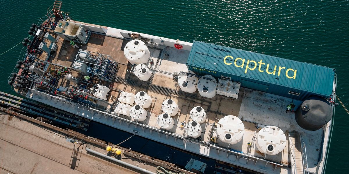 Ocean Carbon Removal: Captura’s marine carbon capture explained Ocean Carbon Removal: Captura’s marine carbon capture explained