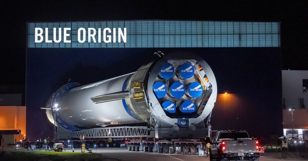Jeff Bezos’ Blue Origin Rocket Launch Could Give SpaceX Some Competition Jeff Bezos’ Blue Origin Rocket Launch Could Give SpaceX Some Competition