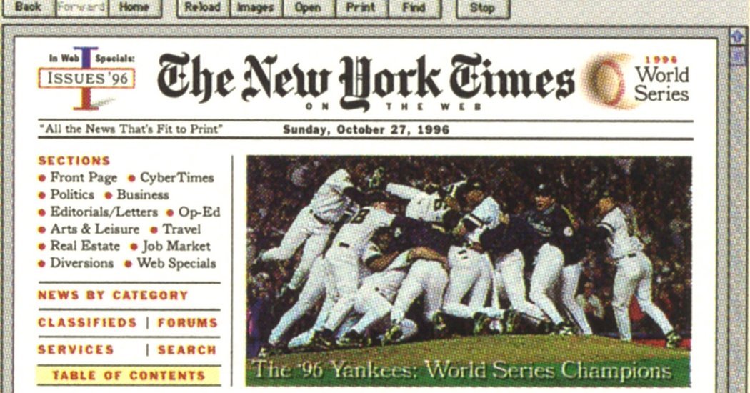 How the New York Times Website Got Its URL How the New York Times Website Got Its URL