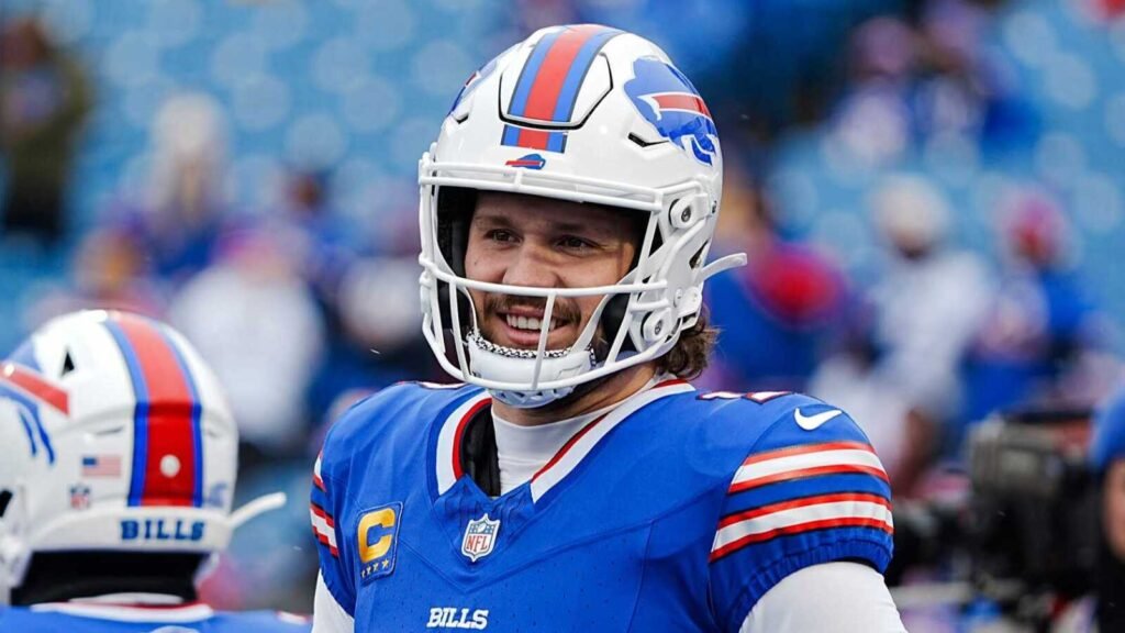 Bills QB Josh Allen discusses sideline conversation with ref