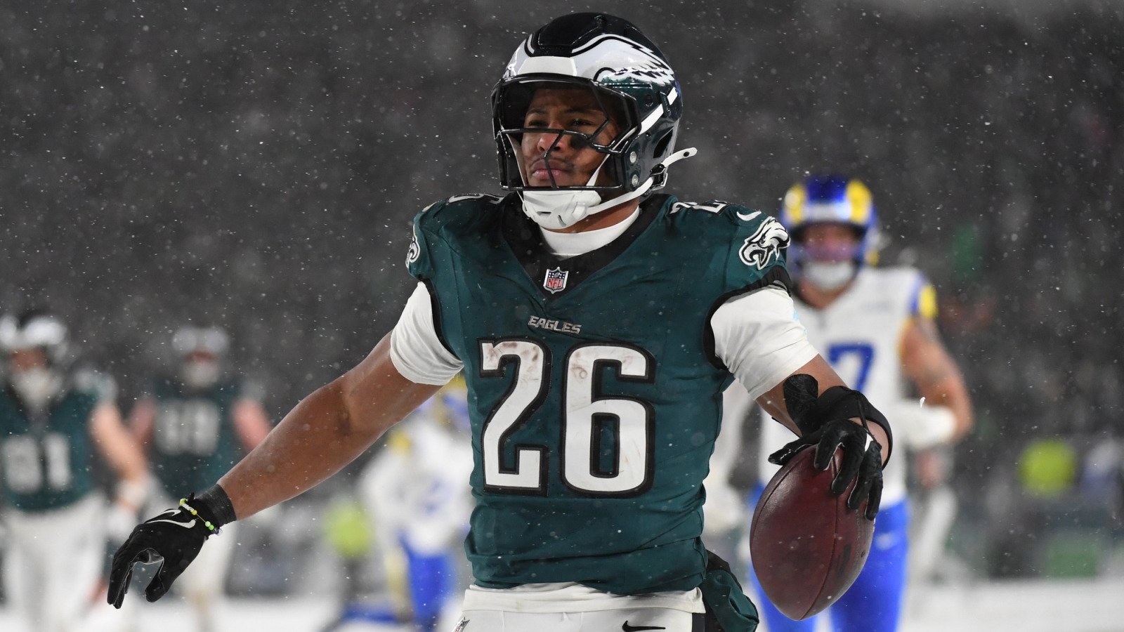 Eagles RB Saquon Barkley ices game with 78-yard TD run vs. Rams Eagles RB Saquon Barkley ices game with 78-yard TD run vs. Rams