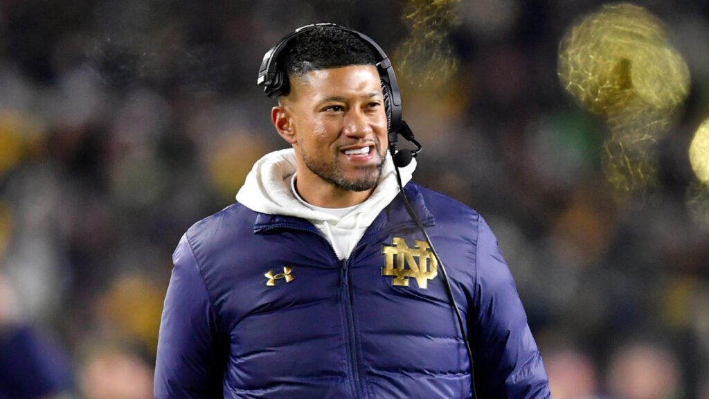 Could Notre Dame be entering final game with HC Marcus Freeman?