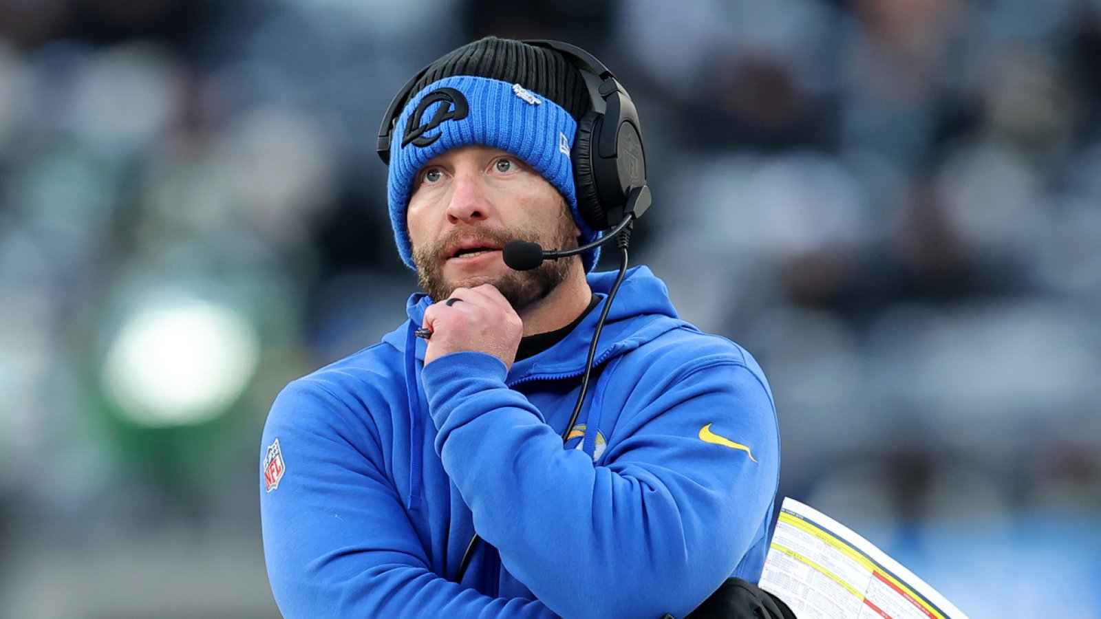 Sean McVay raises eyebrows with curious Matthew Stafford comment Sean McVay raises eyebrows with curious Matthew Stafford comment