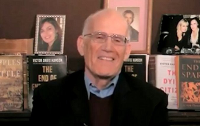 Victor Davis Hanson Can’t Stop Laughing While Talking About Joe Biden’s Farewell Address (VIDEO) | The Gateway Pundit Victor Davis Hanson Can’t Stop Laughing While Talking About Joe Biden’s Farewell Address (VIDEO) | The Gateway Pundit
