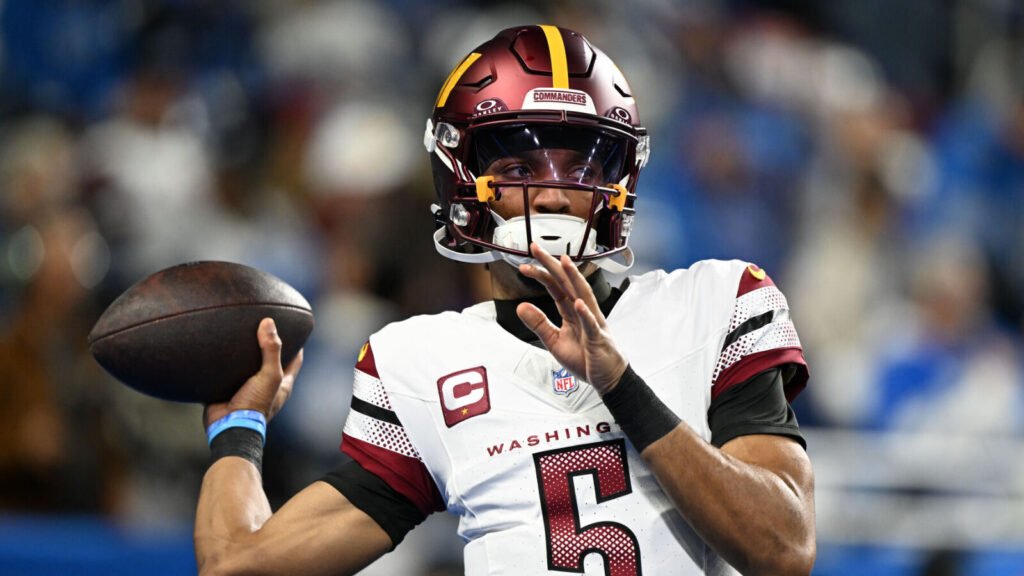 Watch: Jayden Daniels displays elite touch on 38-yard pass