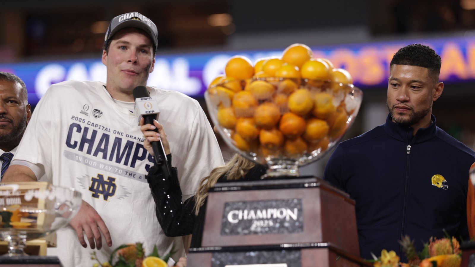 Watch: Notre Dame advances to title game with stunning sequence Watch: Notre Dame advances to title game with stunning sequence