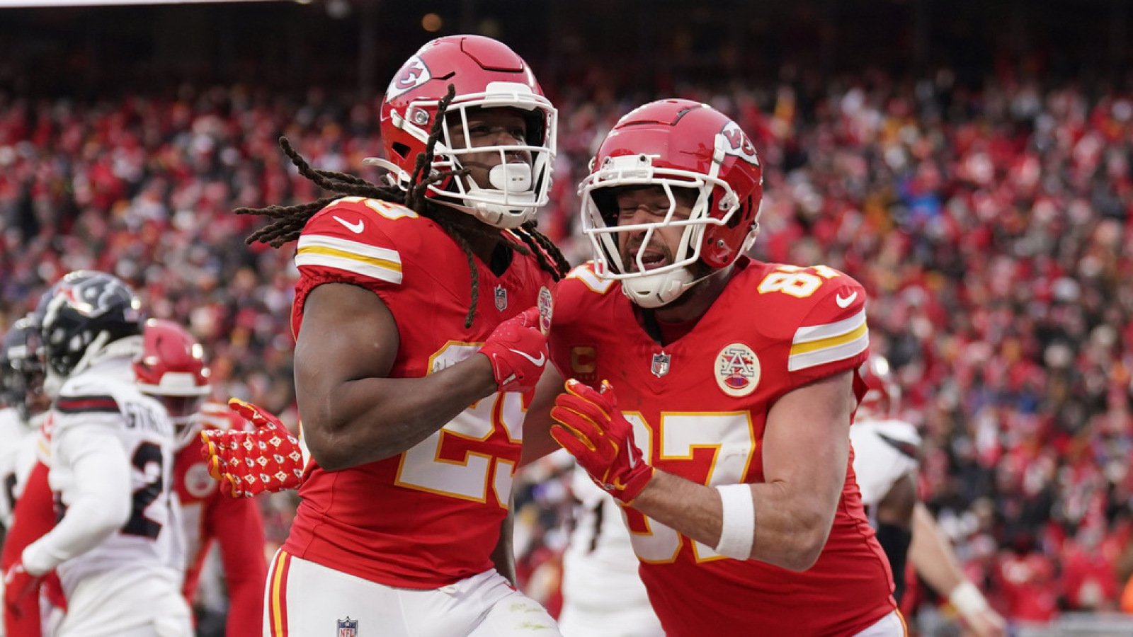 Watch: Travis Kelce reception leads to Chiefs TD vs. Texans Watch: Travis Kelce reception leads to Chiefs TD vs. Texans