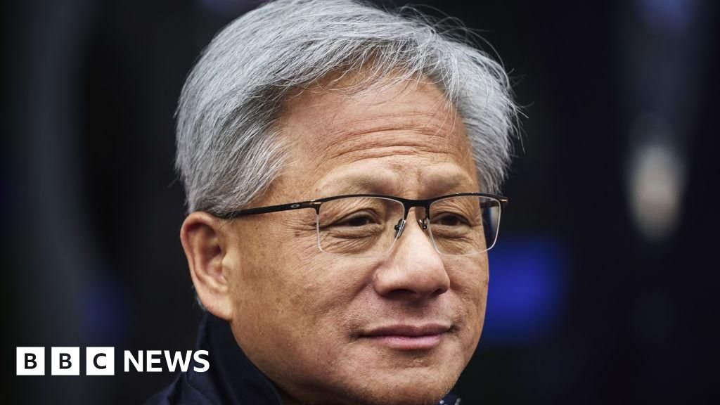 Nvidia shares sink as Chinese AI app DeepSeek spooks US markets Nvidia shares sink as Chinese AI app DeepSeek spooks US markets
