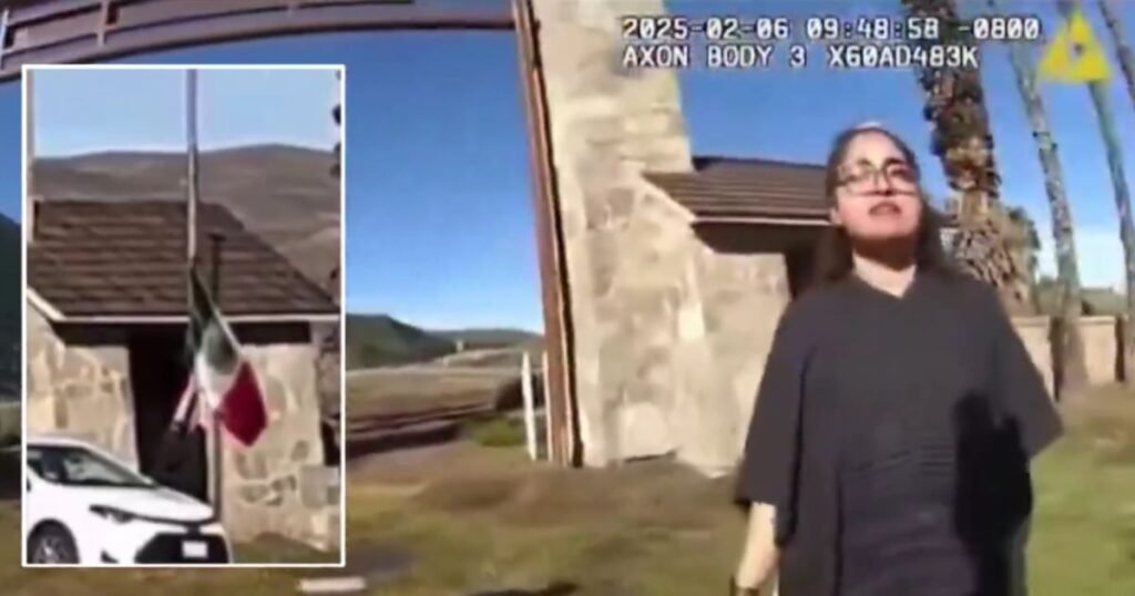 Watch: CA Woman Jailed After Ripping US Flag, Raising Mexican Flag, Declaring, ‘This Is Mexican Land’ | The Gateway Pundit