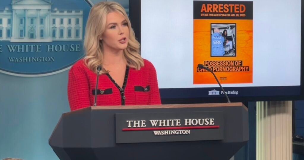 WATCH: White House Press Secretary Karoline Leavitt Announces New Arrests of Criminal Illegal Aliens and Sex Offenders, Slams Leftist Sanctuary State and City Leaders for Protecting Violent Illegal Aliens | The Gateway Pundit
