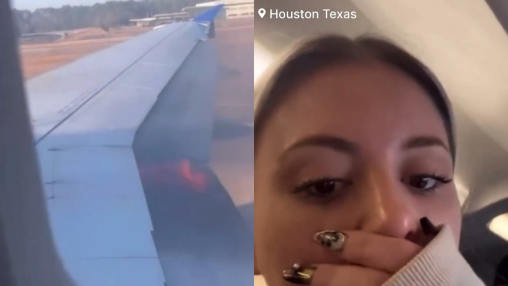 WATCH: Passengers Evacuated After Wing on United Airlines Flight Bursts into Flames Before Takeoff in Houston, Texas | The Gateway Pundit